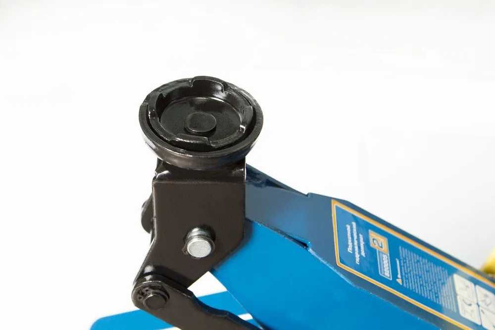 Домкрат гідравлічний підкатний в кейсі KRAFT (2,5 т, 90-340 мм)