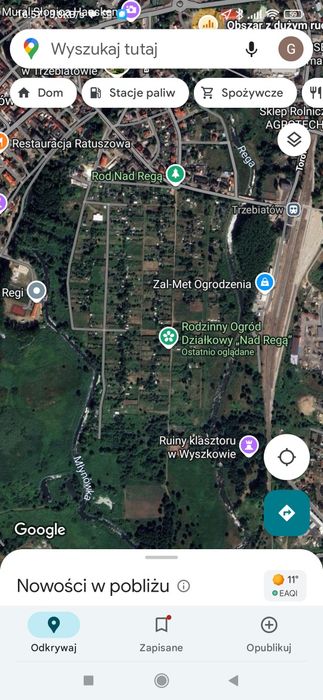 Dwie działki ROD nad Regą w Trzebiatowie. - Widok 6