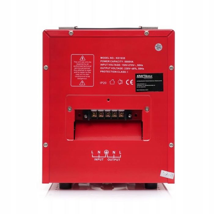 Стабілізатор напруги AVR 5000VA 230V KD1935