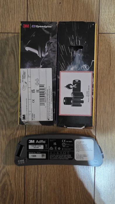 Speedglas baterie cienkie i grube  3M heavy duty Li-ion 10.8VDC,2.8Ah