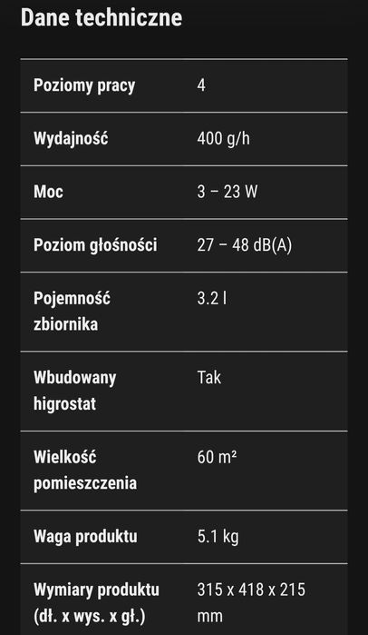 Nawilżacz z funkcją oczyszczania Stadler Form George