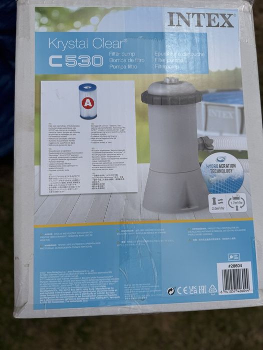 Басейн Intex Easy Set 244\86 см +насос