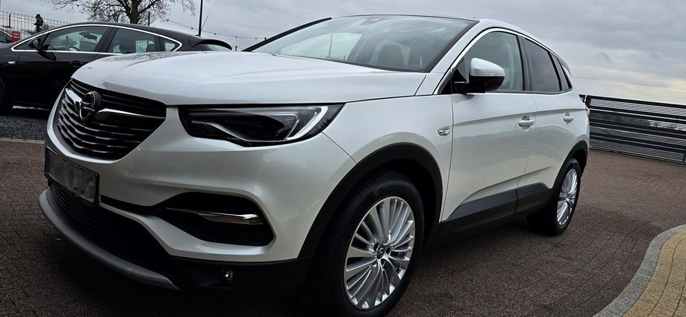 Opel Grandland X 100%BEZWYPADKOWE 100%ORYGINAŁ LAKIER Stan dla wymagających Biała PERŁA