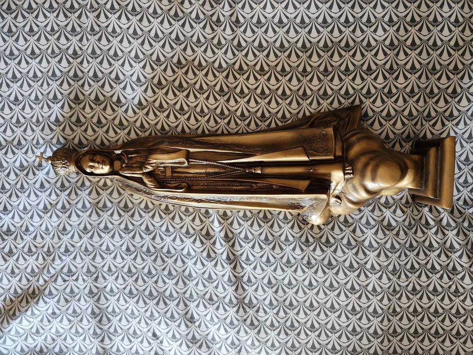 Estátua em BRONZE nossa senhora de Fátima