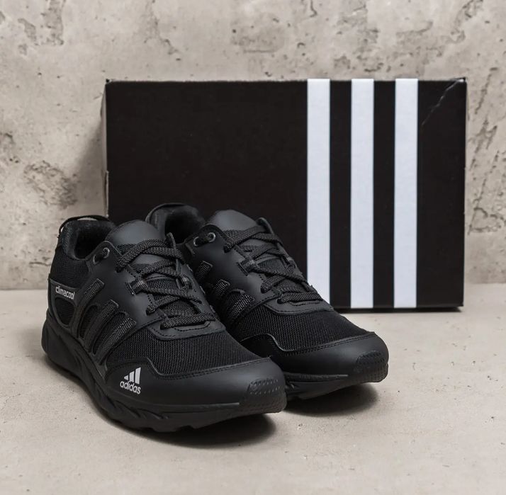 Кроссовки adidas climacool черные летние, мужские адидас