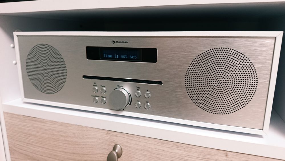 Auna Silver StarCD,FM,BT,AUX,USB