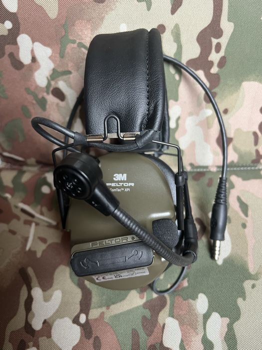 Військові з мікрофоном‼️ Навушники активні 3M™ PELTOR™ ComTac™ XPI