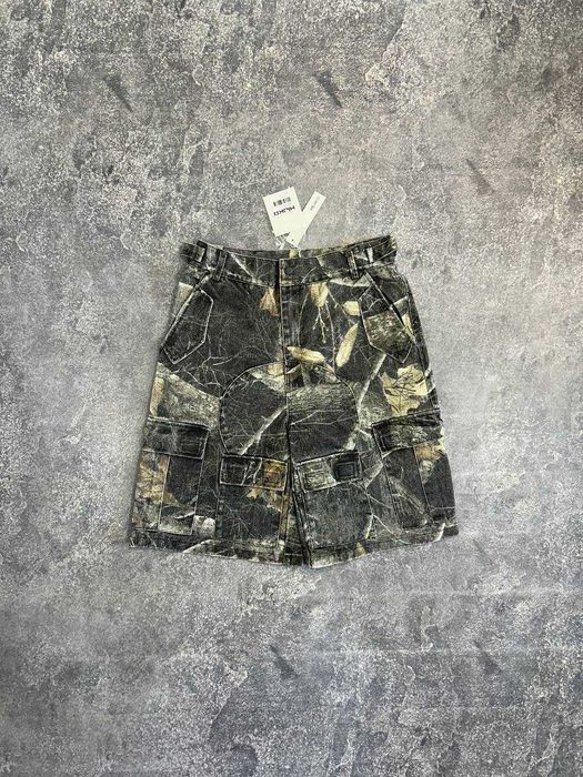Шорти камуфляжні baggy archive opium cargo карго шорты камо realtree M