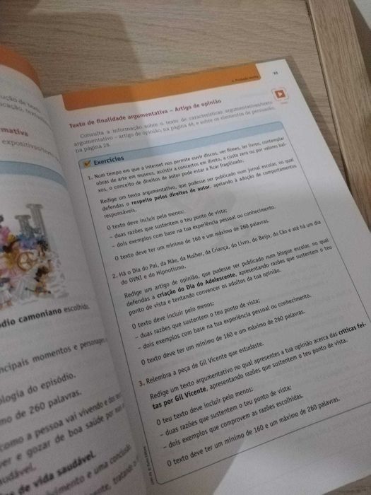 Livro exame Português 9ºano