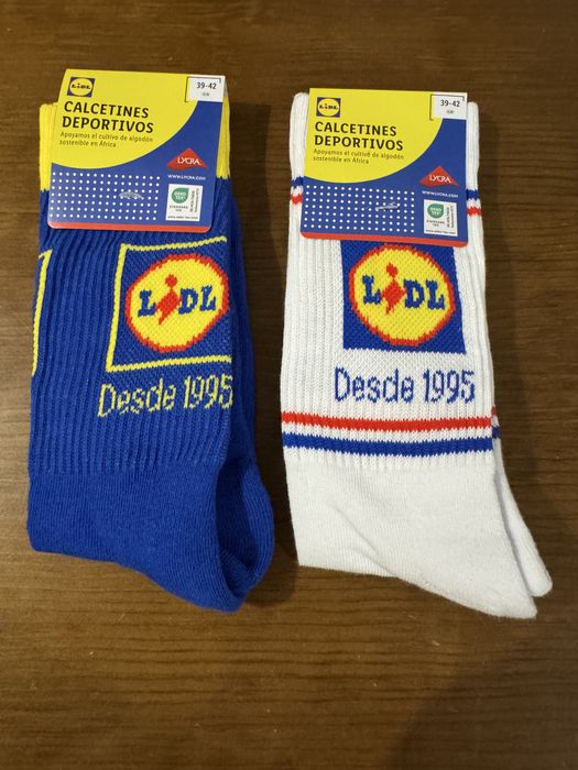 2 pares de meias lidl - varios tamanhos