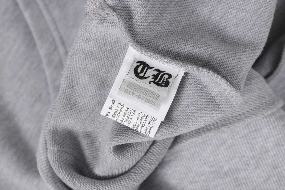 Chrome Hearts Men's Grey and White Hoodie