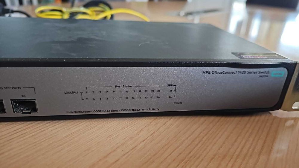 Negociável! Switch para Bastidor HP JH017A 24 portas