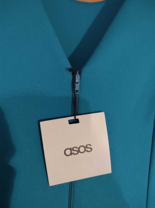 Vestido Azul Petroleo ASOS