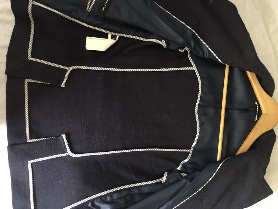 Casaco Massimo Dutti azul navy