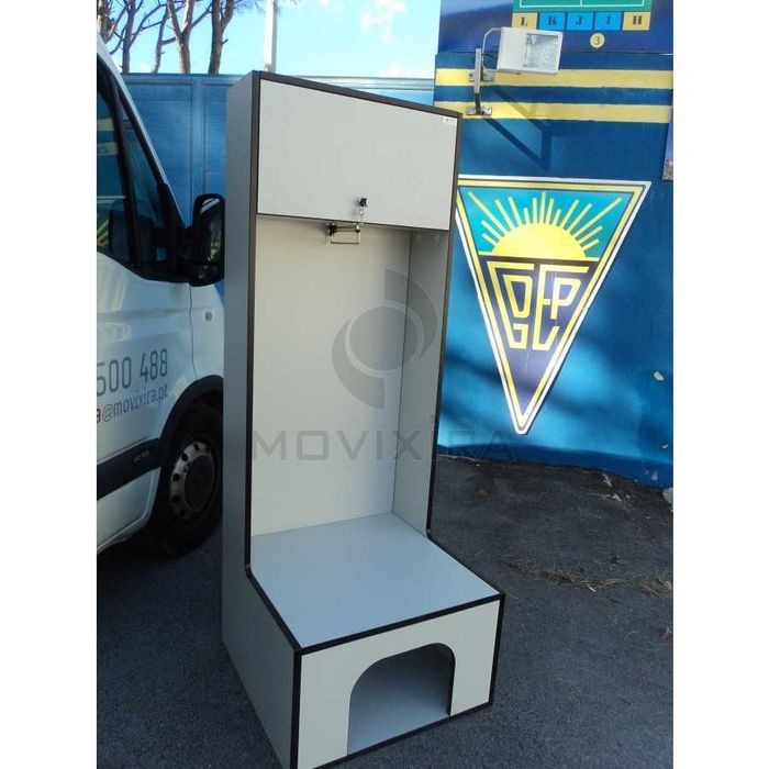 Armários Vestiário 12 cacifos fenólico 1900A*900L*500P
