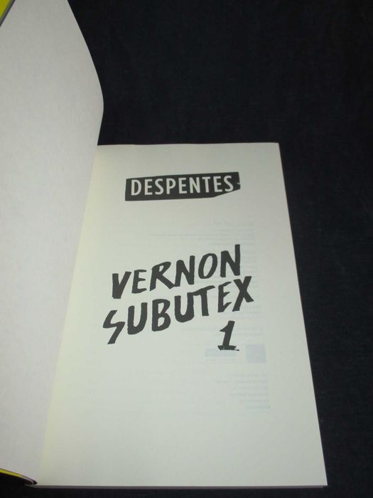 Livro Vernon Subutex Virginie Despentes 2 Volumes