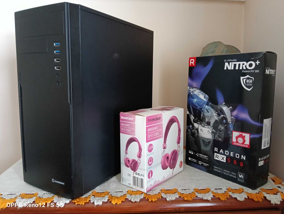 Ігровий ПК Intel Core i5-11400, Ram 32gb, Ssd-256gb, Hdd 256 video 8GB