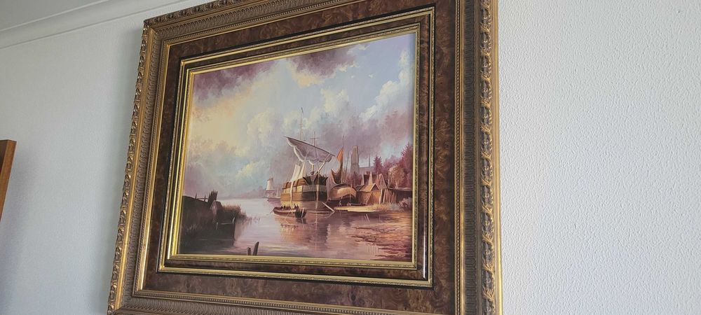 Tela pintada à mão