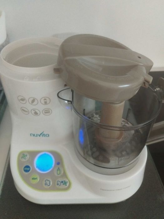 Processador de Alimentos Nuvita Pappasana | Vapor Combo 6 em 1