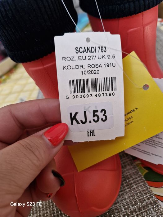Gumowce dla dziewczynki Lemigo rozmiar 27 Nowe
