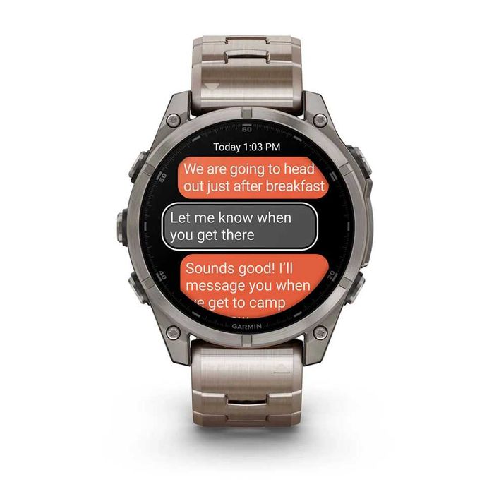 Fenix 8  47мм AMOLED Sapphire з титановим браслетом 010-02904-40