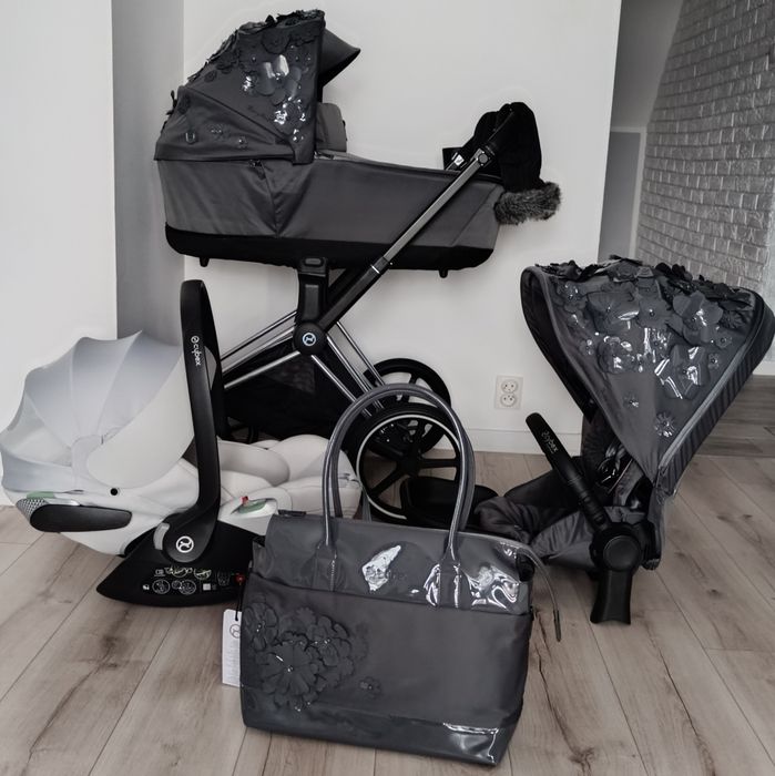 Wózek cybex Priam simply flowers Grey 4w1
