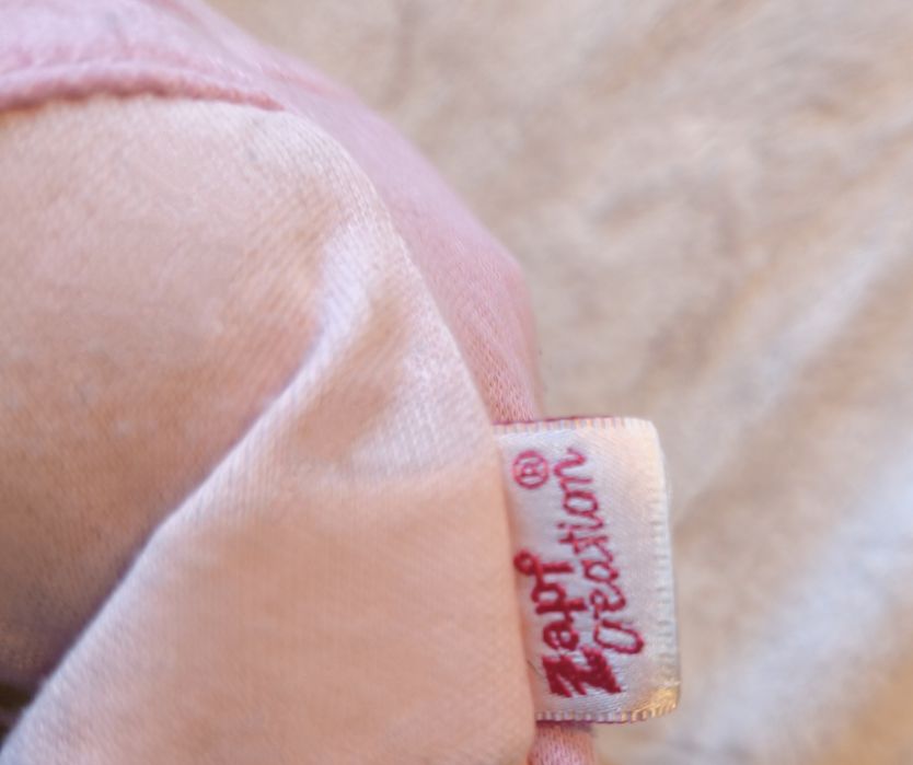 Lalka bobas Chou Chou z misiem.Wysokość 48 cm