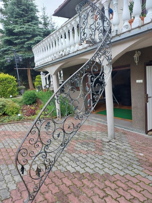 Balustrada kuta poręcz schody