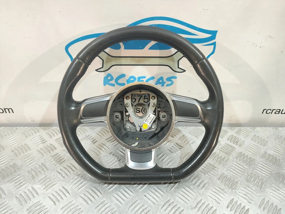 VOLANTE GUIADOR PELE FLAT BOTTOM AUDI TT 8J 8J3 8J0419091 AUDI TT 8J9