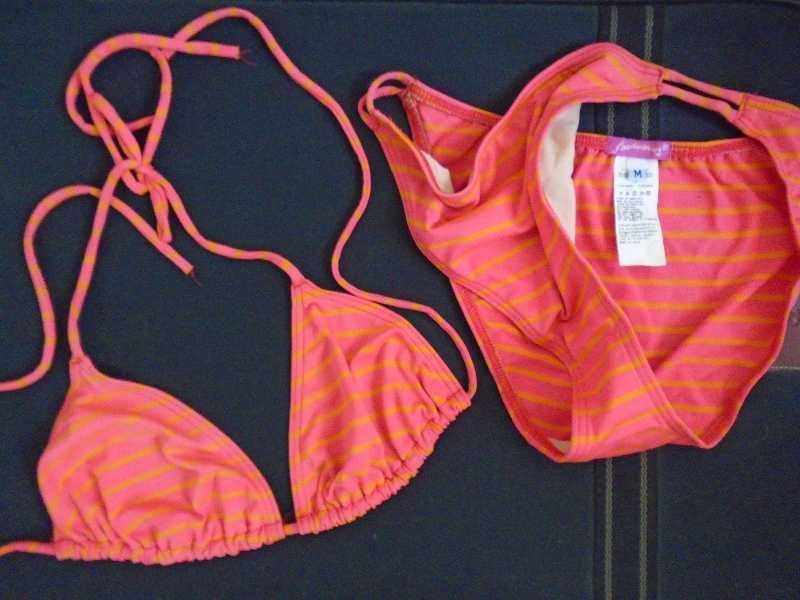 Biquini coral M Stradivarius