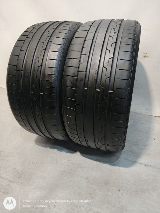 Continental SportContact 6 235/35R19 Letnie Para 5.56mm DOT4623 Uzywane
