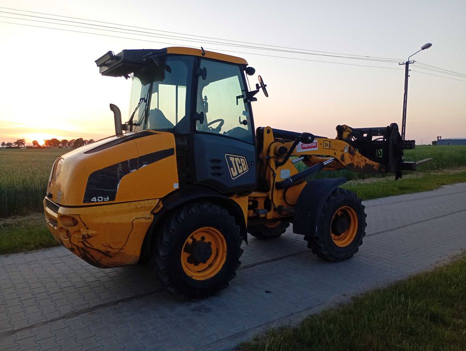 Ładowarka JCB 409 Klima ,Webasto ,