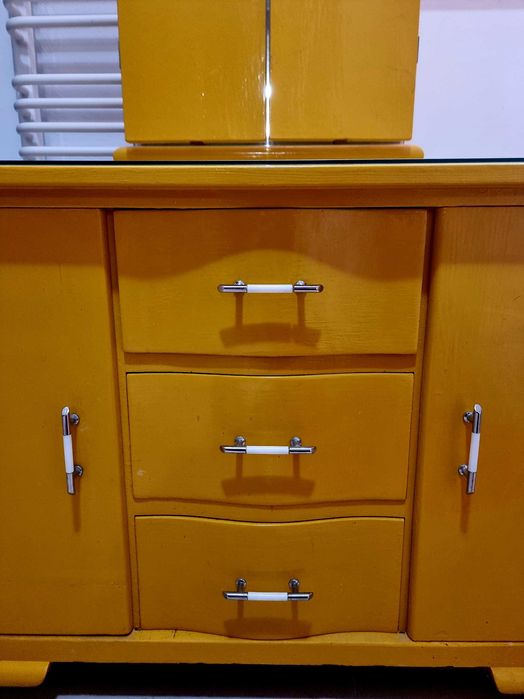 Piękna komoda z lustrem w stylu art déco/vintage