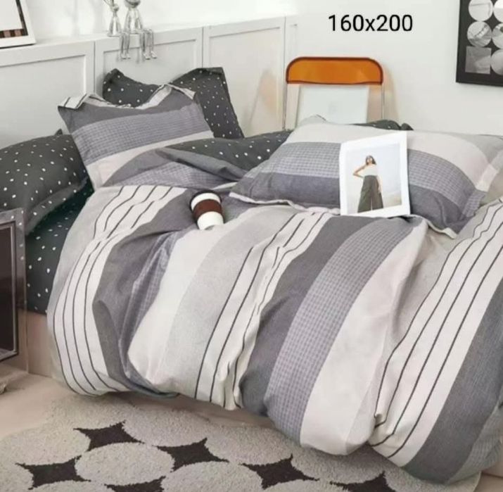 Pościel 160x200 flanela bawełna