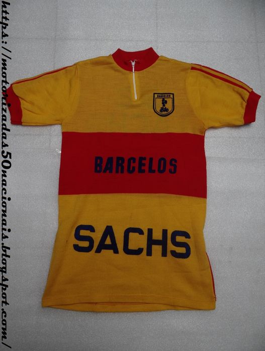 Camisola de Ciclismo do Clube de Barcelos c/ Publicidade SIS-Sachs