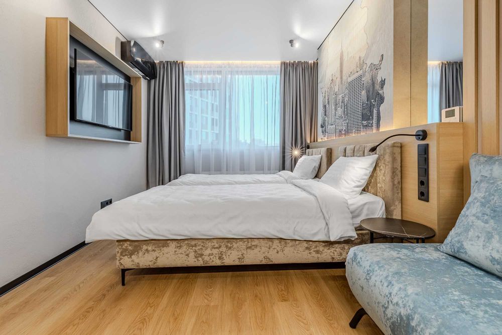 ‼️Сучасні апартаменти з прибиранням в ЖК Manhattan City, Охматдит‼️