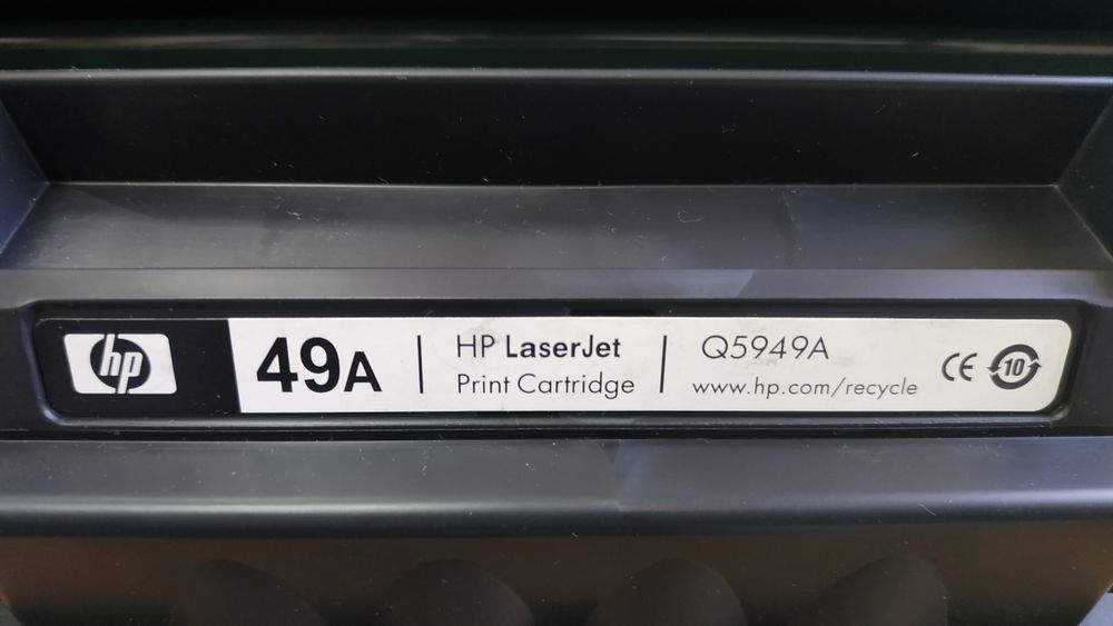 Картридж HP 49А Q5949A , обмен
