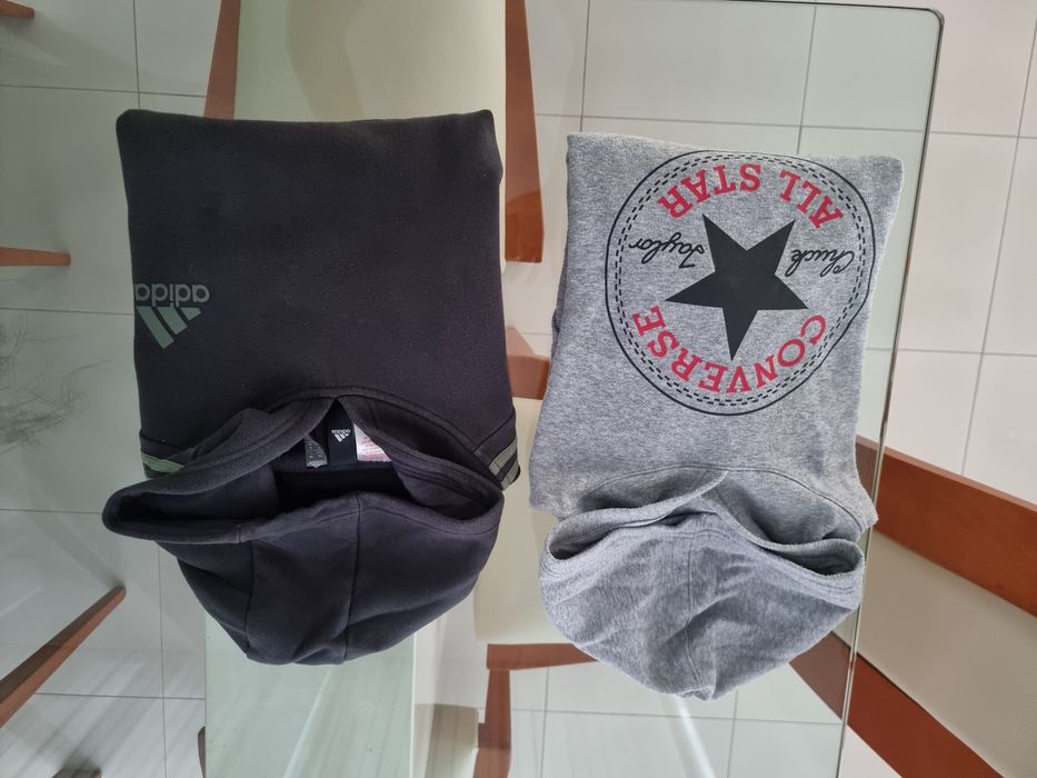 Sweat Adidas e Converse