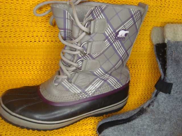 śnieogwce-kozaki  Sorel roz 39-25.5 cm Weaterproof Super