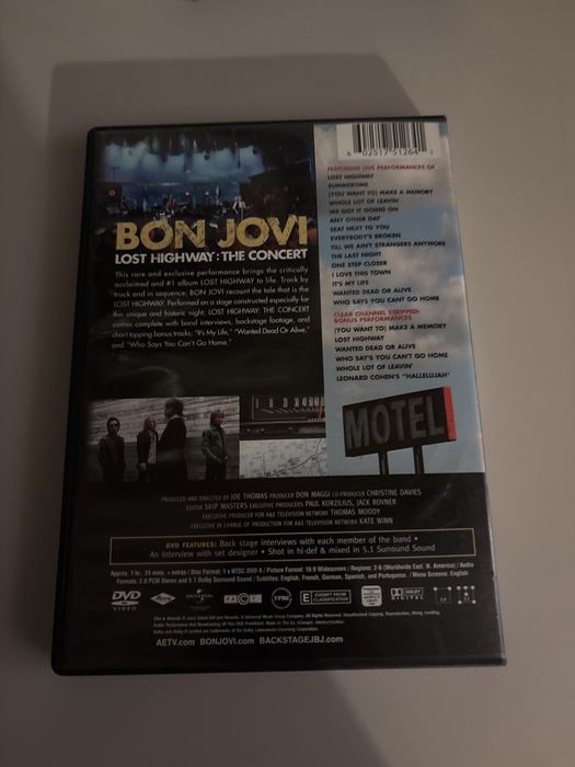 Bon Jovi  lost high koncert dvd