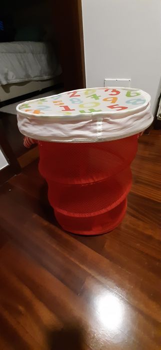 Cesto de rede para brinquedos IKEA