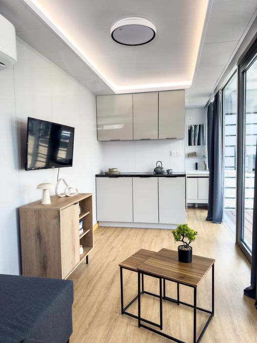 Nowoczesny domek letniskowy, modułowy, kontenerowy,mobilny.