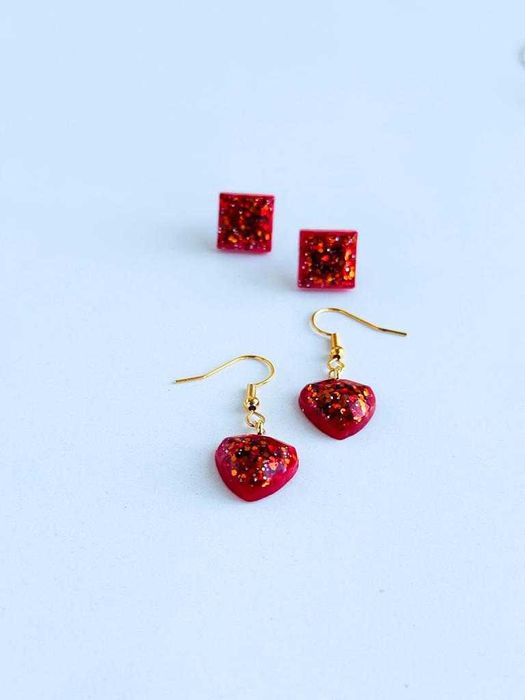 Brincos em Resina Epóxi exclusivos E únicos para ti!