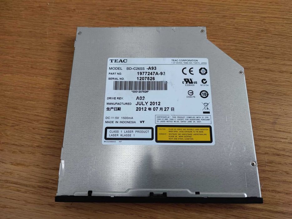 Napęd Blu-ray combo slim TEAC BD-C26SS-A93