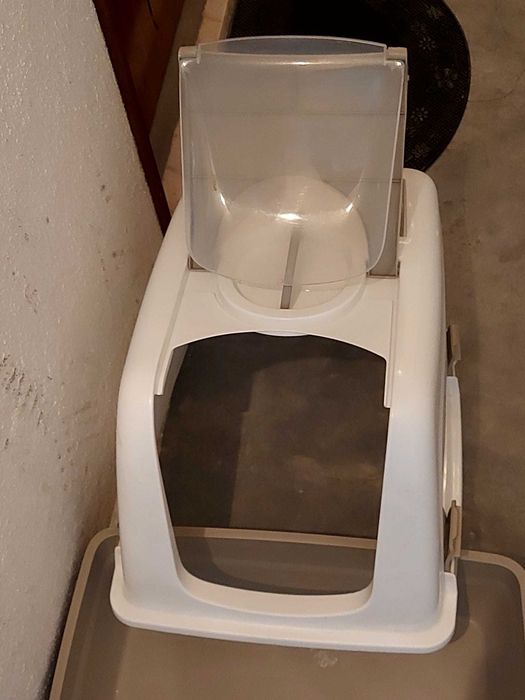 Caixa de areia para gato