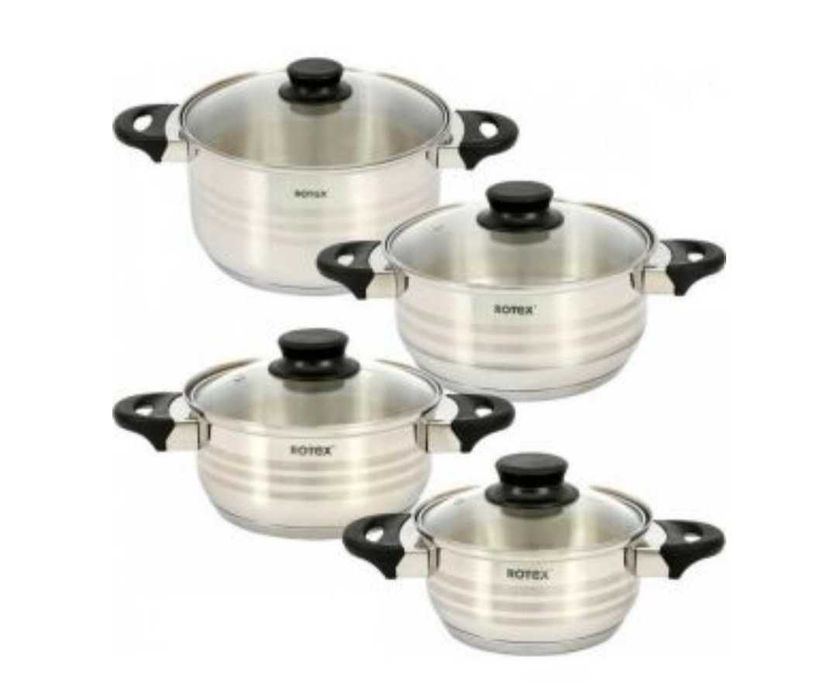 Набор кастрюль Rotex RC022-8L Milano