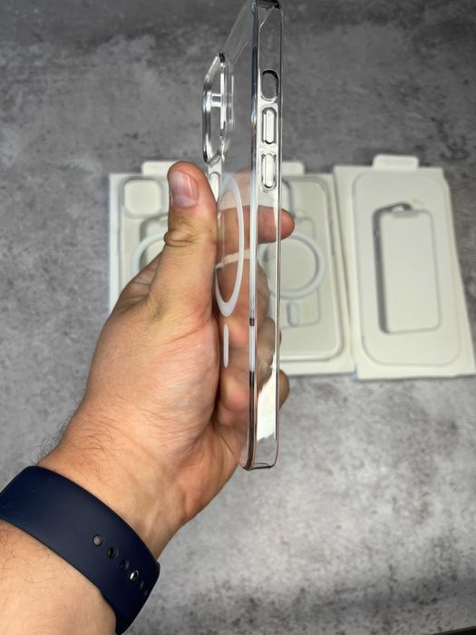 Чохол Clear Case MagSafe + Animation для iPhone 13 13 Pro Max Айфон