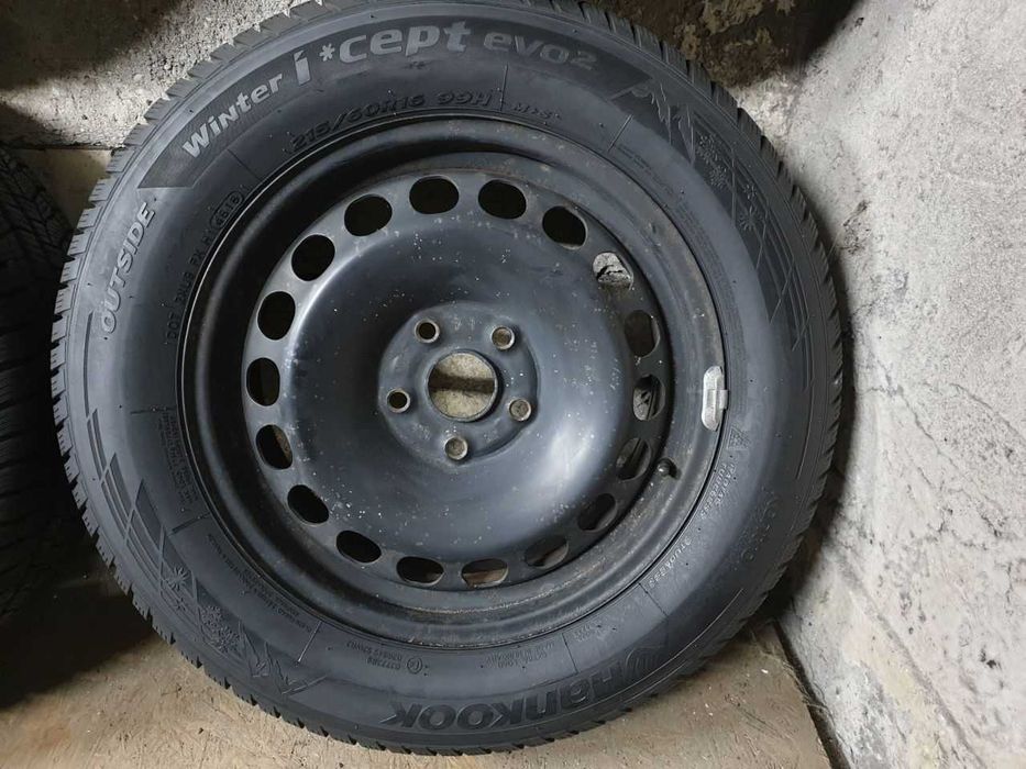 Felgi stal VW Skoda Seat Audi R16 5x112 6,5JX16H2 ET 41 centr 57,1mm