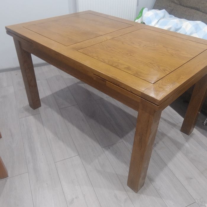 Stół dębowy rozkładany 6-10 osób