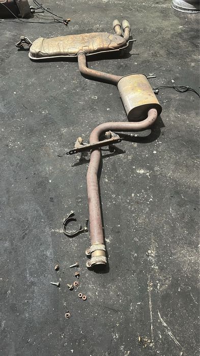 Linha de Escape Completa VW Scirocco